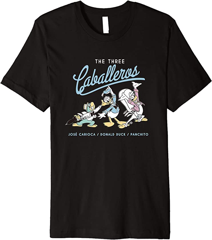 The Three Caballeros Retro Donald Duck Premium T-Shirt