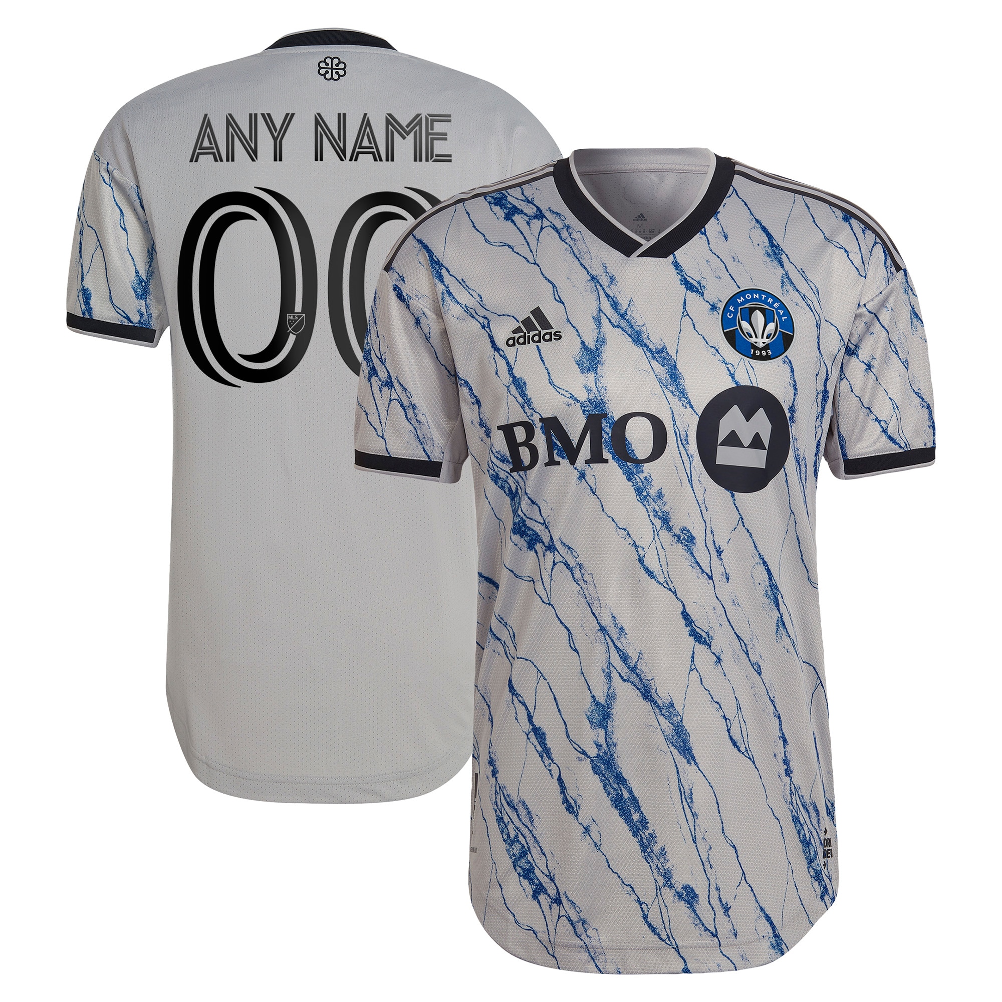 CF Montreal 2023 Secondary Authentic Custom Jersey – Gray