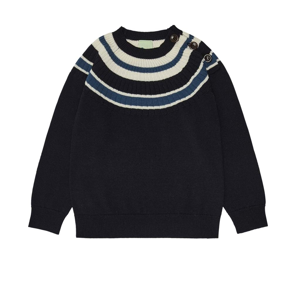 Children’s Sweater 2022 Aw Fu Boy Girl Shoulder and Boy Long -sleeved Knitted Ticcoon Sweater Girl Turtleneck Sweater alx