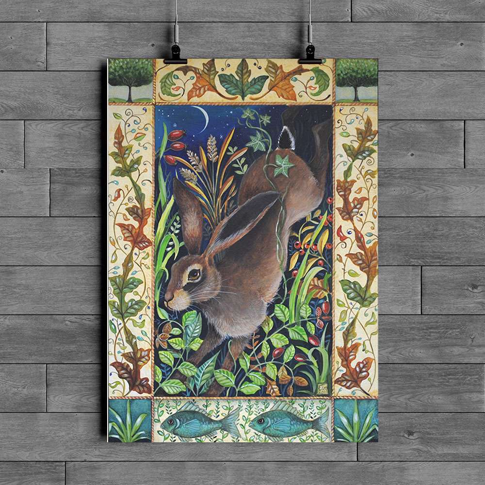 Rabbit Poster Dc200244Pt