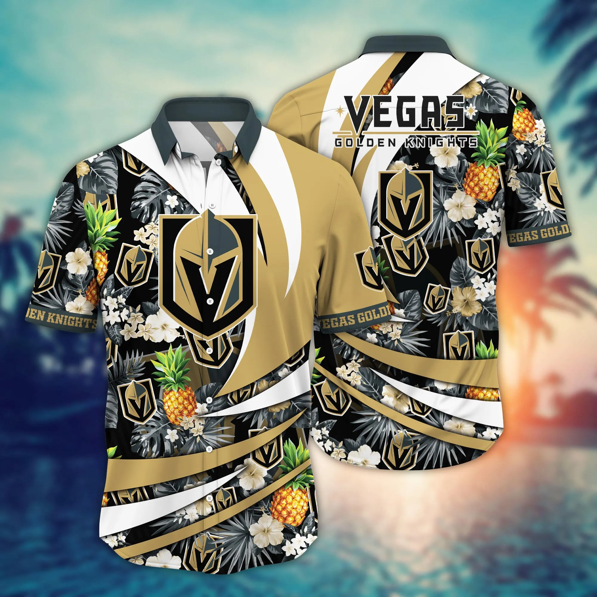 Vegas Golden Knights Nhl Hawaiian Shirt Bikinis Aloha Shirt