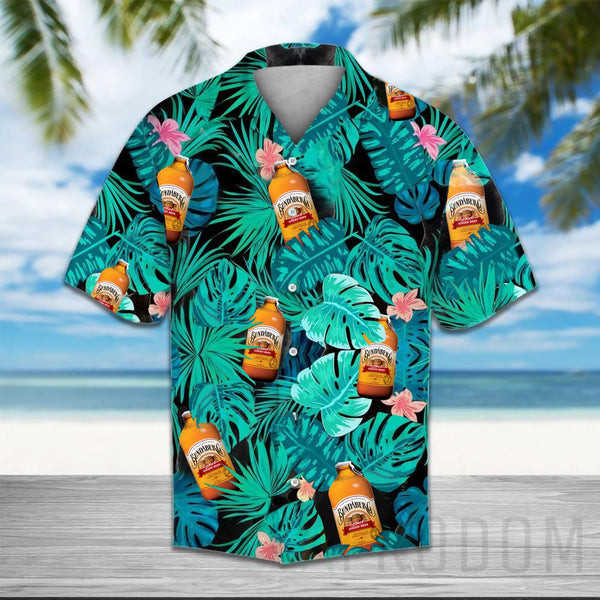 Green Tropical Palm Bundaberg Hawaii Shirts For Men And Women Ha55098