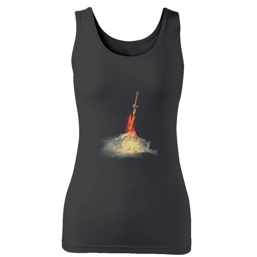 Dark Souls Bonfire Reality Woman’s Tank Top