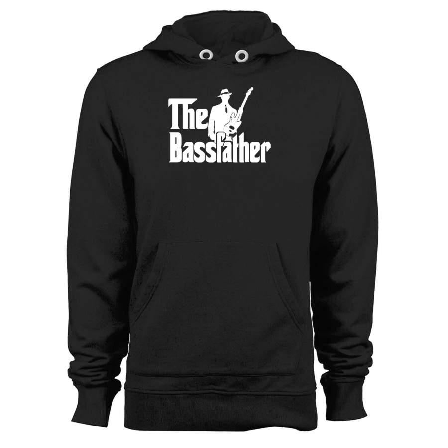 The Bassfather Funny Gift For Bass 2 Unisex Hoodie