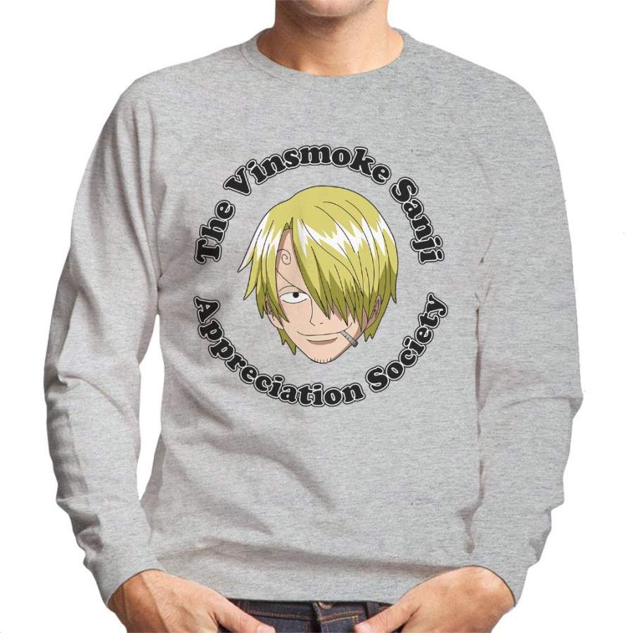 The Vinsmoke Sanji Appreciation Society One Piece Men’s Sweatshirt