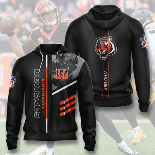 Amazon Sports Team Cincinnati Bengals No954 Hoodie 3D Size S To 5Xl