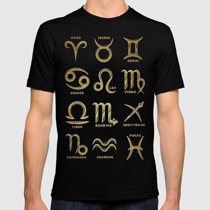 12 Zodiac Signs Shirt