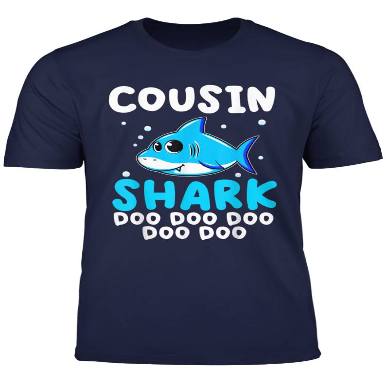 Cousin Shark Doo Doo Family Matching Pajamas Shirt Gift