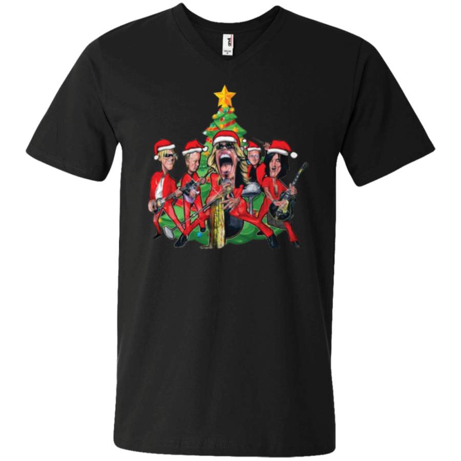 AGR Aerosmith Chibi Christmas Unisex V-neck