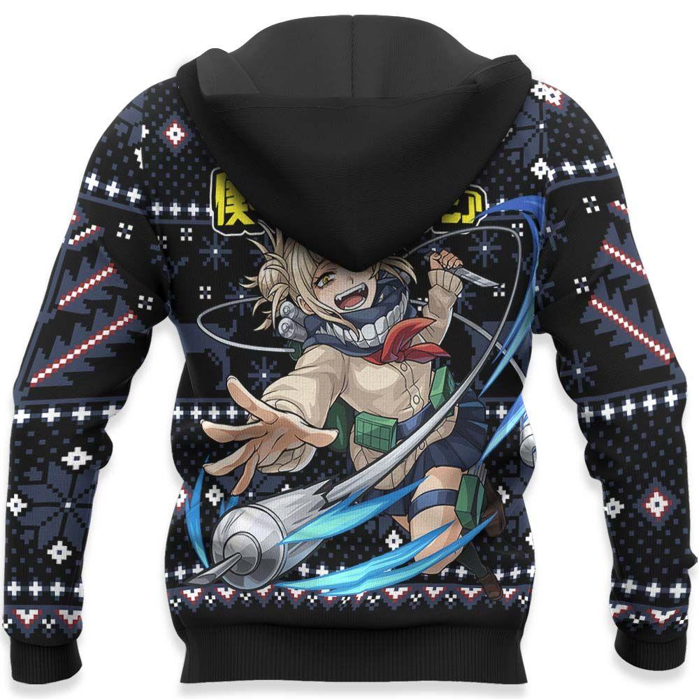 Himiko Toga Ugly Christmas Sweater Custom Anime My Hero Academia Xmas ...