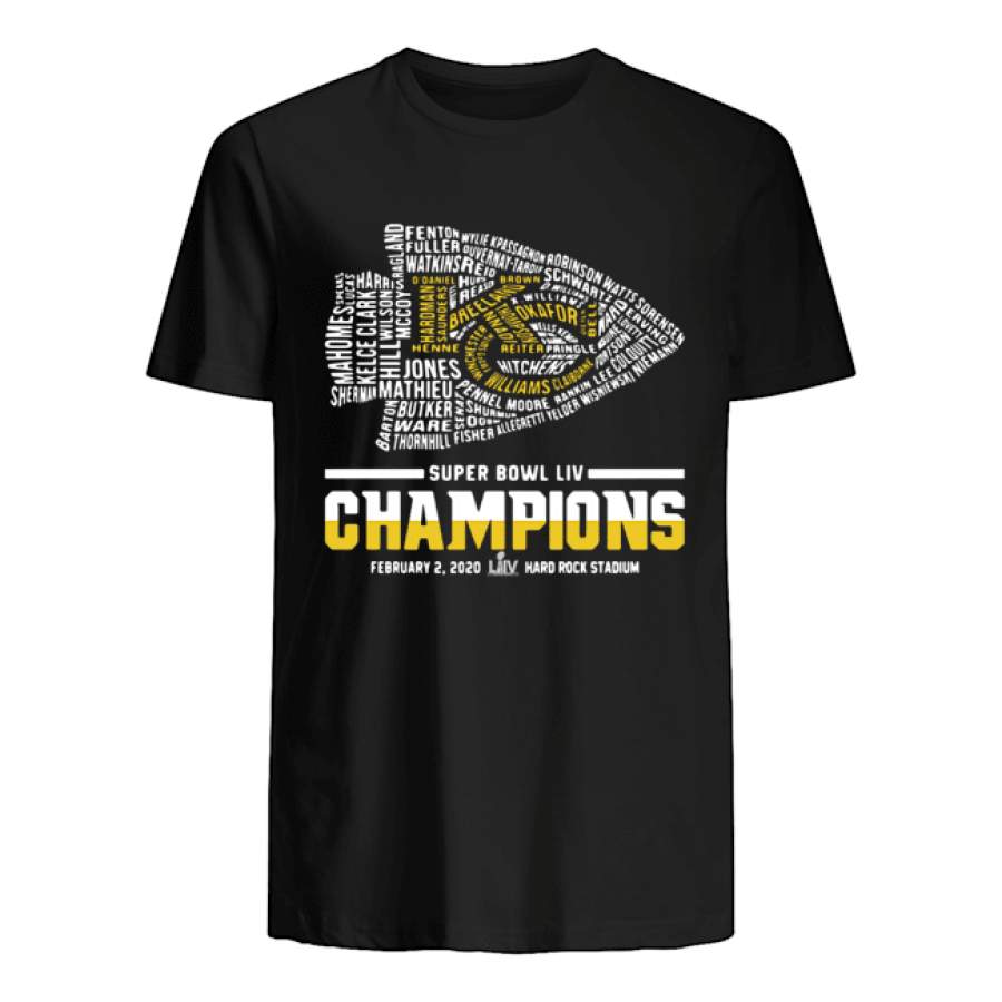 Kansas City Chiefs Super Bowl Liv Champions shirt – Zeleton Store