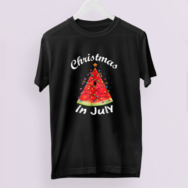 Christmas In July Summer Melon Christmas Tree Summer Shirt