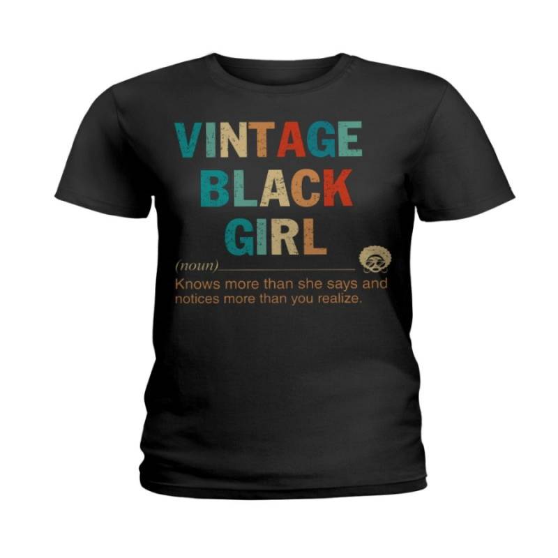 Vintage Black Girl Shirt