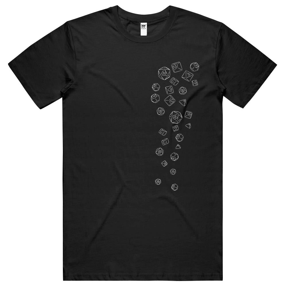 Cascading Dice T Shirts