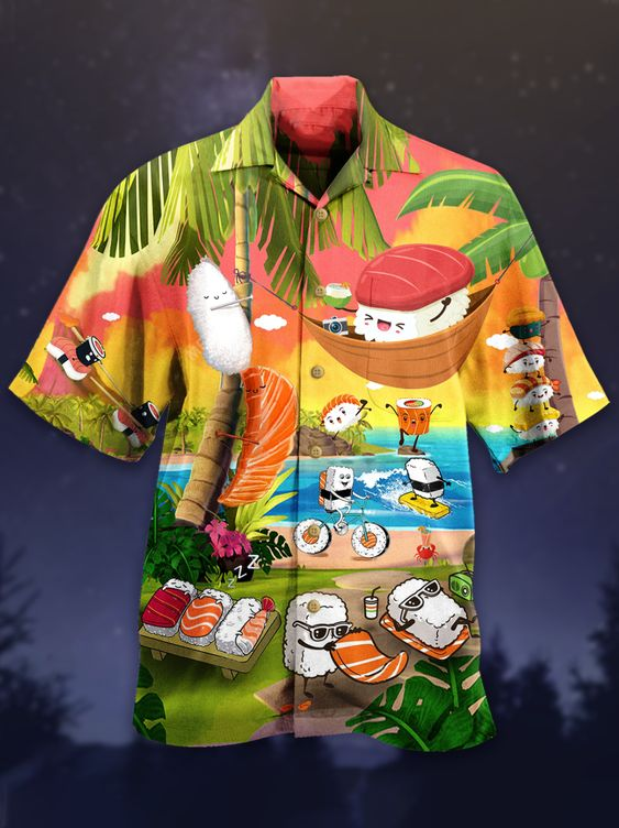 Aloha Sushi Hawaii Shirt Ha79770