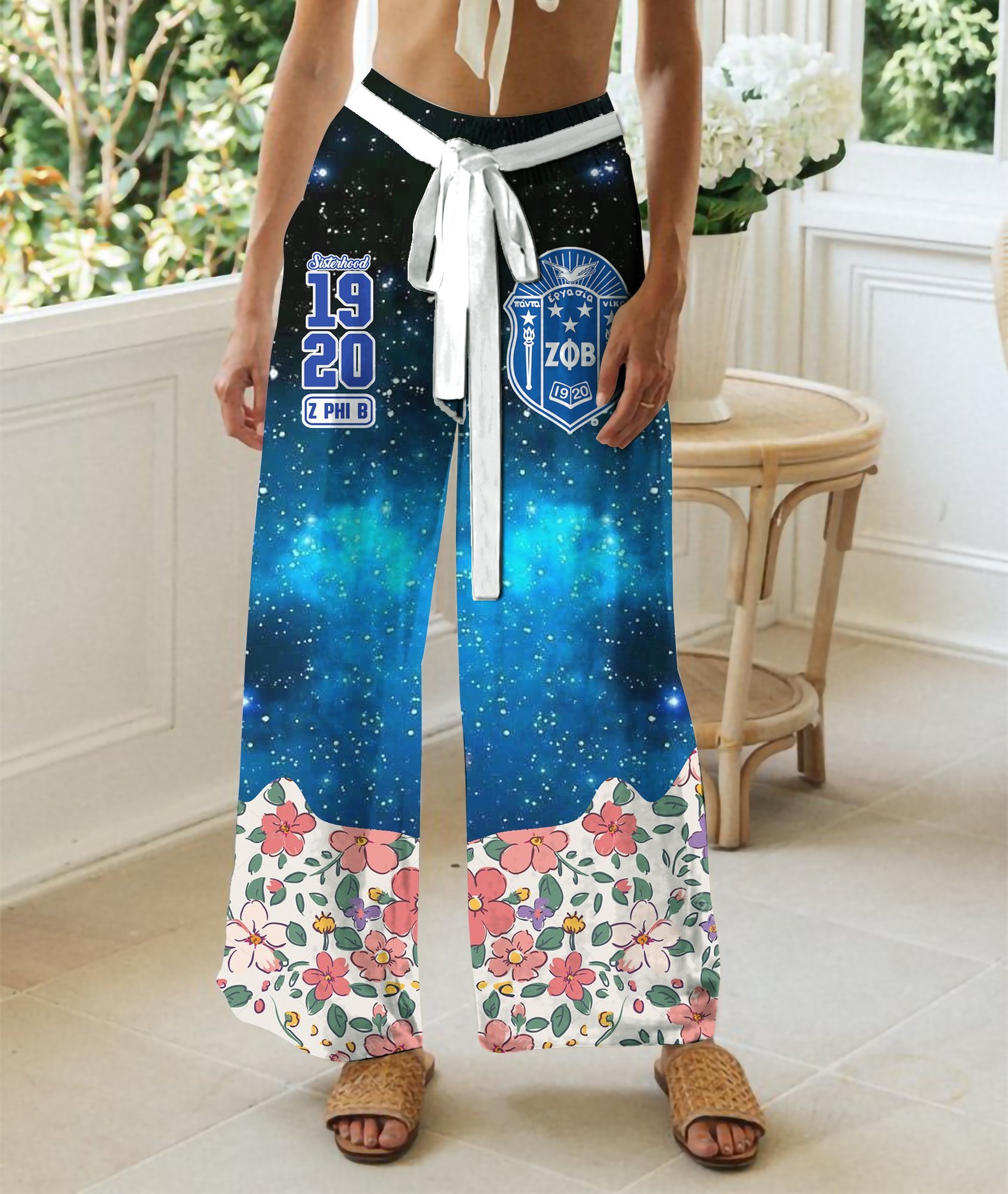 Zeta Phi Beta 3D Printed Loose pants 01