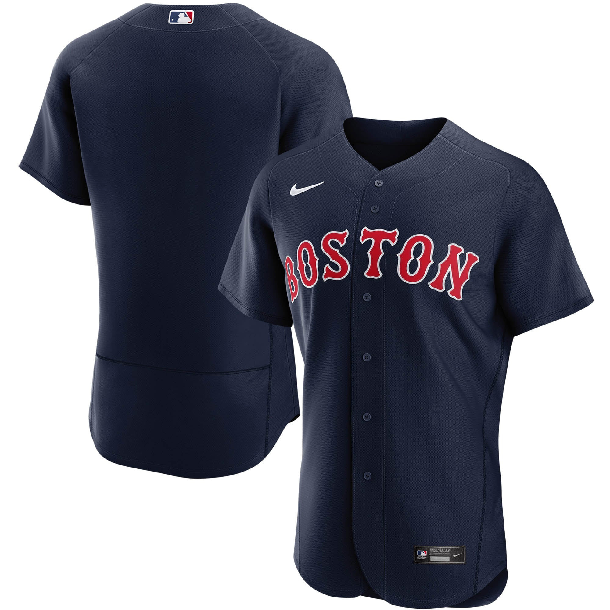 Boston Red Sox Alternate Authentic Team Jersey – Navy MLB