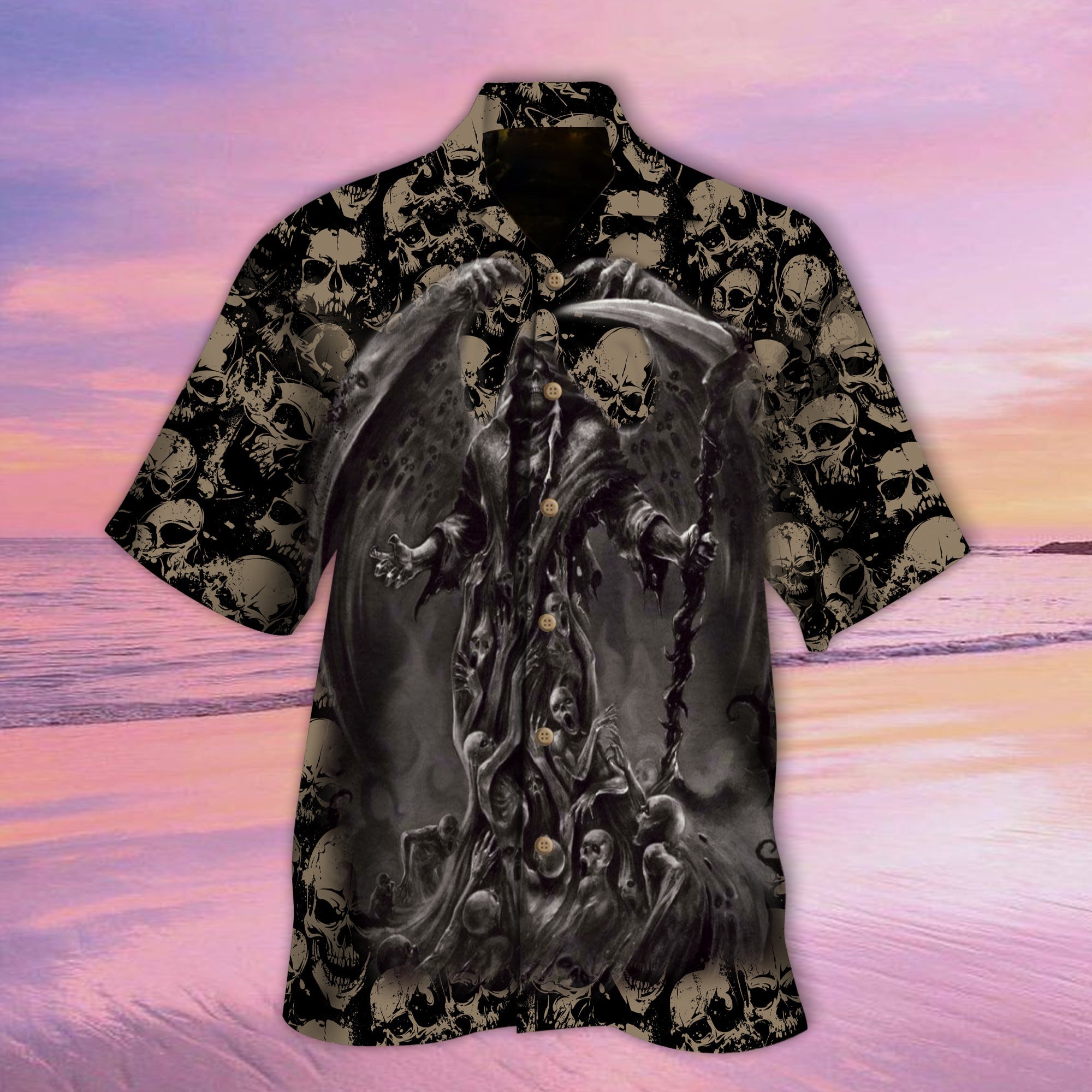 The Death Of All Creatures Skull Hawaii Lover Hawaii Shirt For Men Women Ha69781