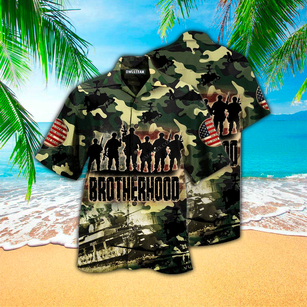 Veteran Brotherhood Hawaii Shirt Aloha Ha109444