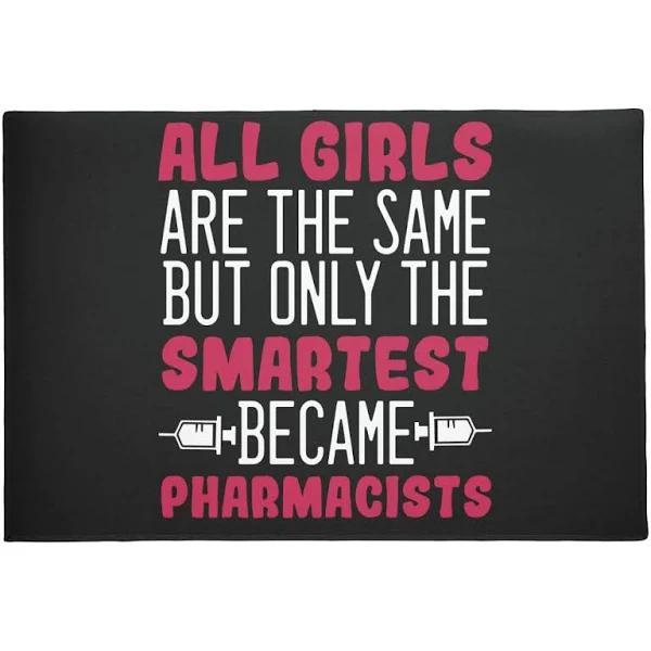 Pharmacist Girl Joke Pun Druggist Chemist Doormat Welcome Mat House Warming Gift Home Decor Funny Doormat Gift Idea