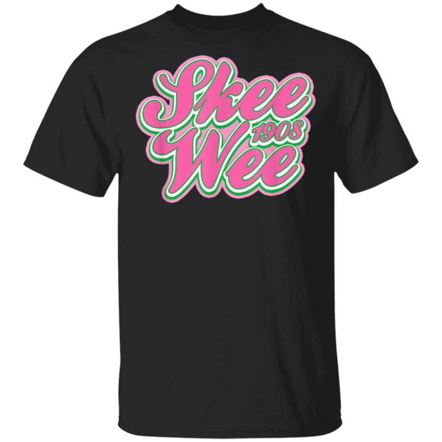 Aka Skee Wee 1908 Alpha Kappa Sorority Gifts Shirt G500 Gildan 5.3 oz. T-Shirt