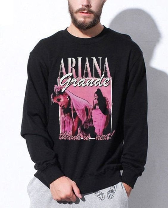 Ariana Grande Sweatshirt Vintage Shirt Clothing Gift Boys