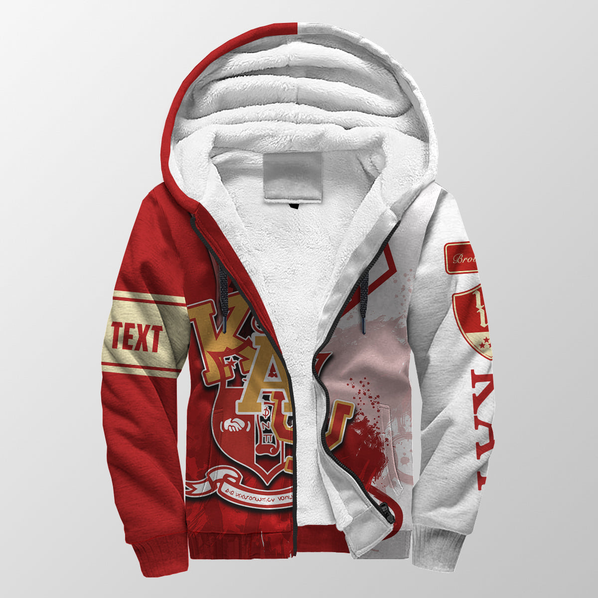 Kappa Alpha Psi Sherpa Hoodie Crest Special Style Lt6