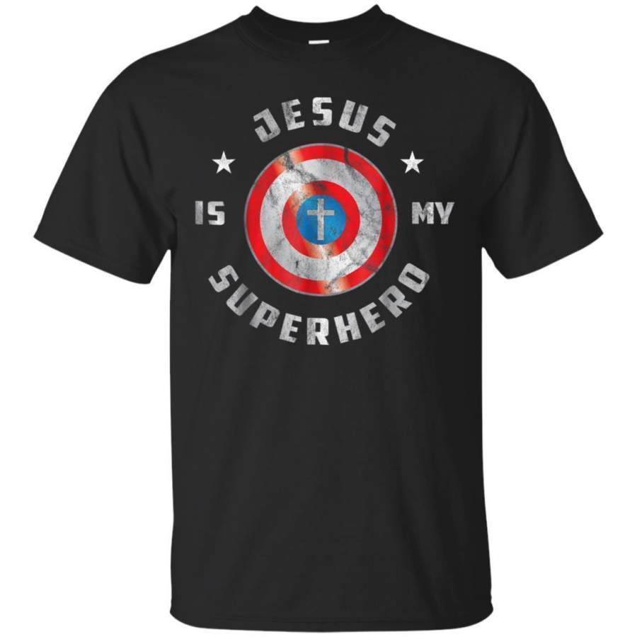 AGR Jesus Is My Superhero Fun Christian Religious Tshirt Jaq T-shirt