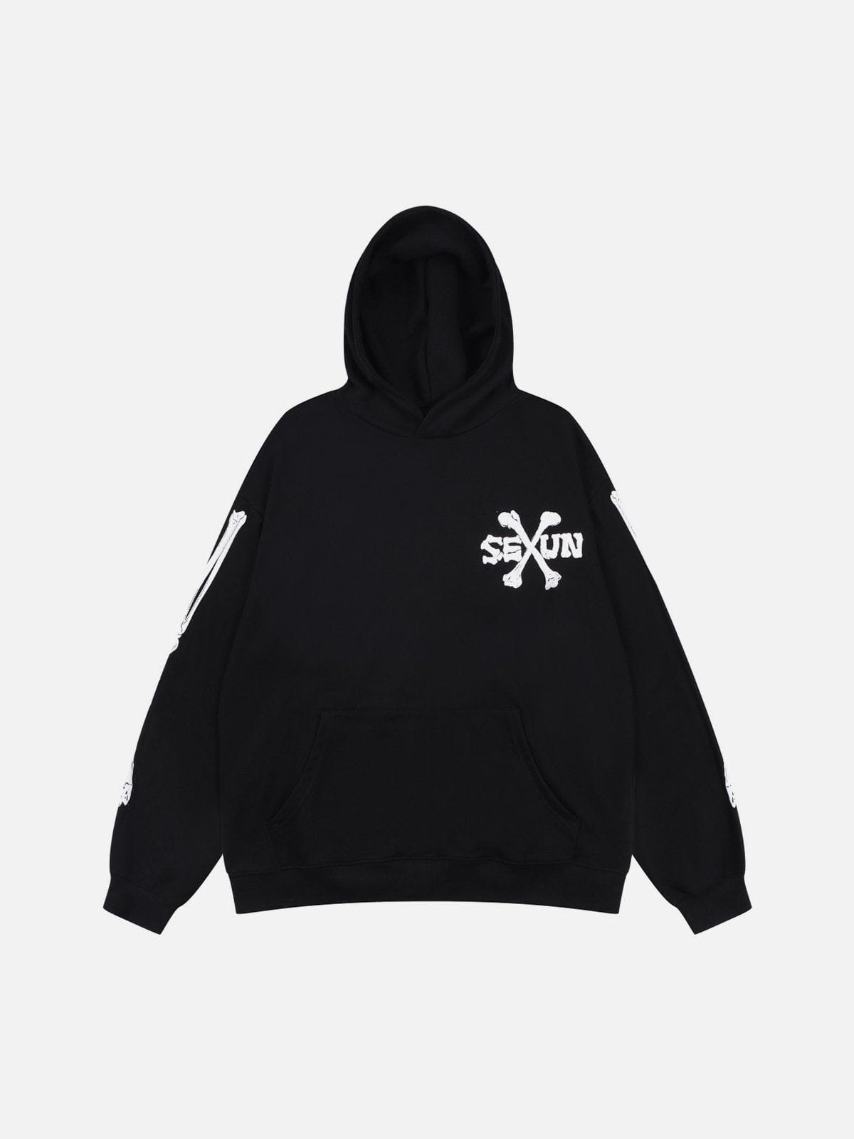 Talishko™ – Skull Print Hoodie