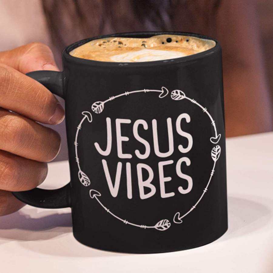 Jesus vibes coffee mug