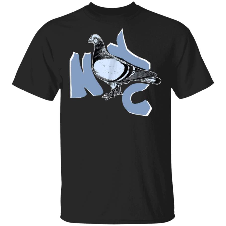 Wnyc Pigeon T-Shirt New York City Pigeon Shirt NYC Animals and Birds