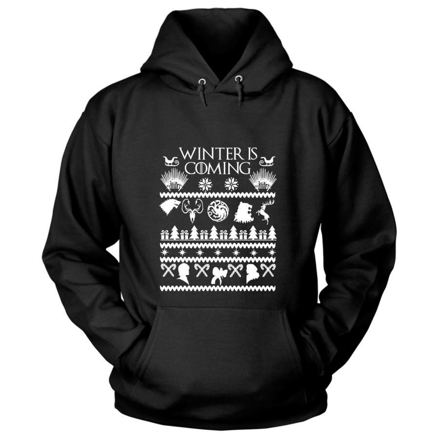 Merry Christmas T Shirt, Winter Is Coming T Shirt – Hoodie
