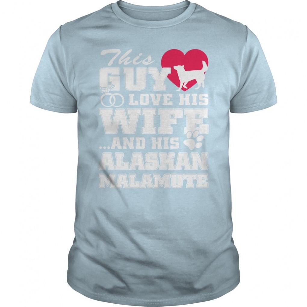 Alaskan Malamute cute shirts Guys Tee 867467968