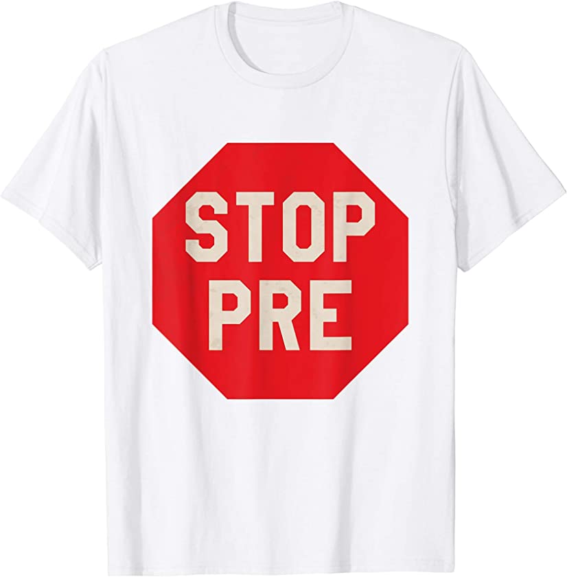 Vintage Stop Pre – Marathon Running Legend Runner T-Shirt