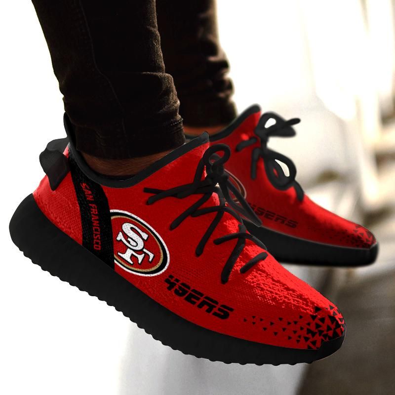 High quality Line Logo San Francisco 49ers Sneakers As Special Shoes