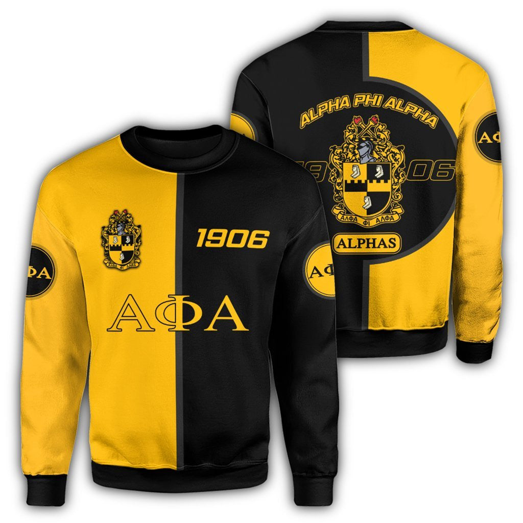 Fraternity Sweatshirt – Alpha Phi Alpha Crewneck Sweatshirt – Cycle Style