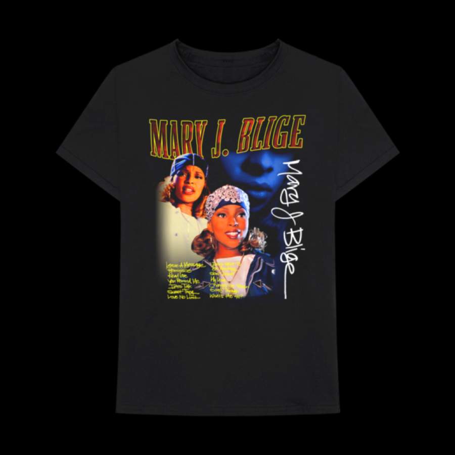 Mary J Blige Funny Birthday Cotton Vintage Gift for Men T-Shirt