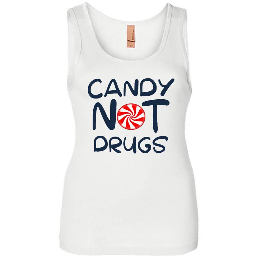 Candy Not Drugs – Womens Jersey Tank