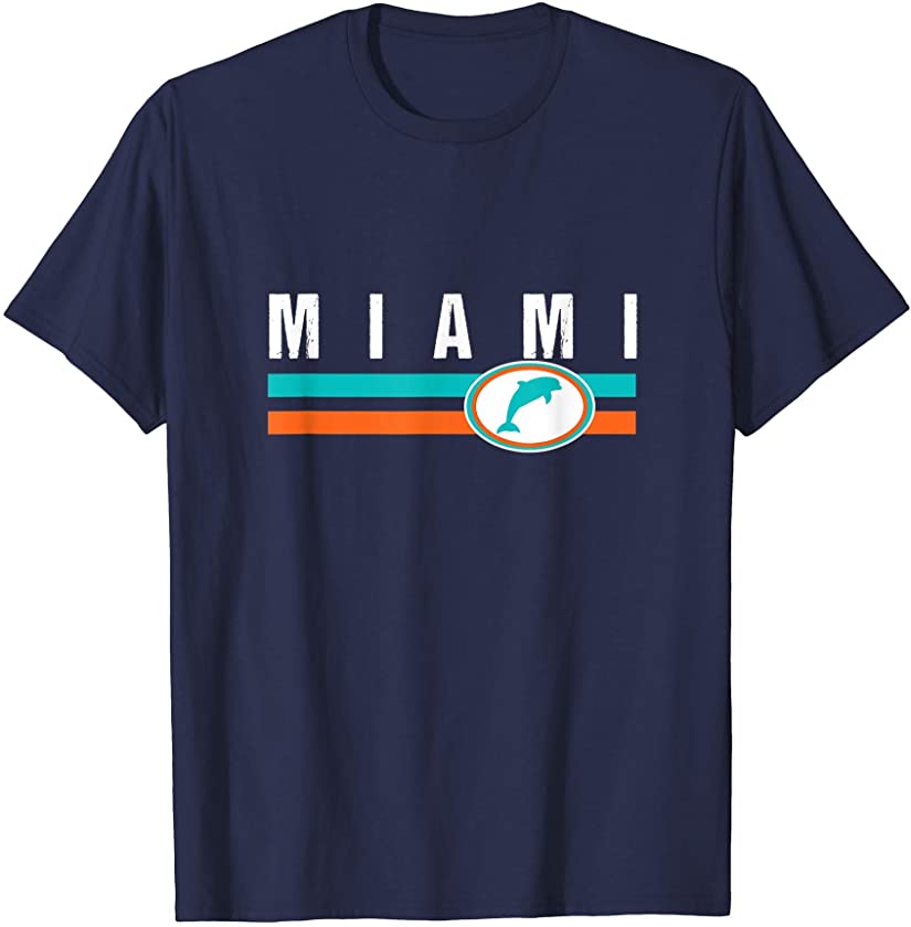 MIA Miami Local Standard MIA Retro Dolphin Miami FL Classic T-Shirt