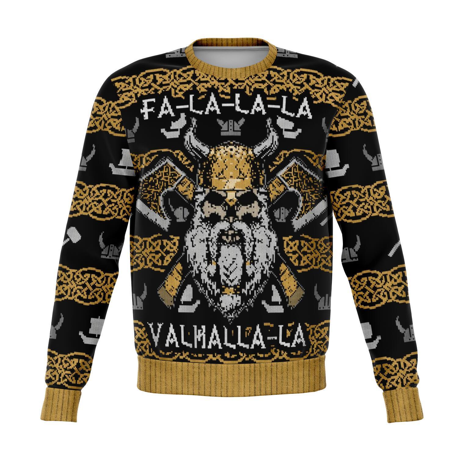 Viking Valhalla Christmas Ugly Sweater