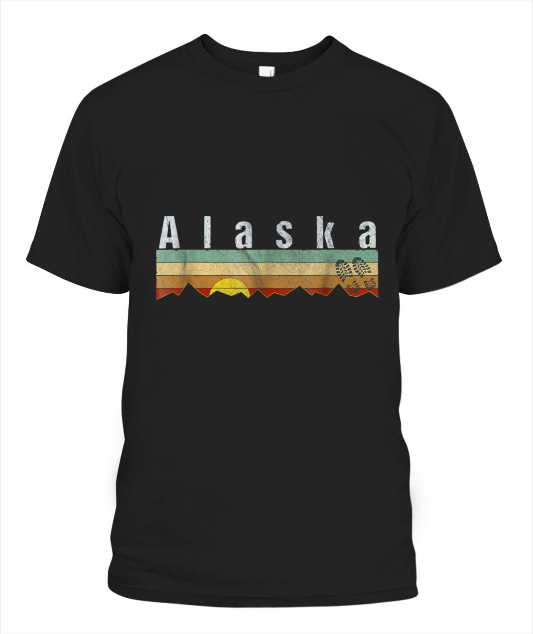 Alaska Hiking Vintage Customize Any Ideas, Personalized T-shirt, Hoodie Adult, Kid, Unisex