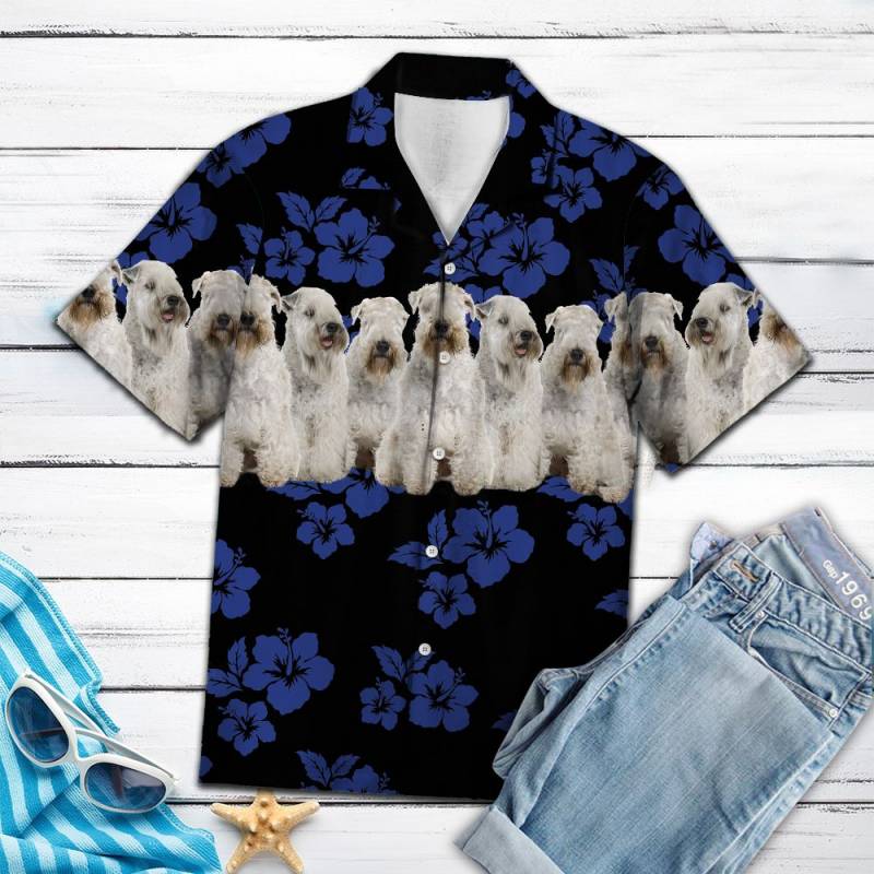 Awesome Soft Coated Wheaten Terrier TG5724 – Hawaiian Shirt