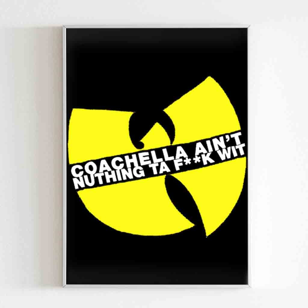 Wu Tang Clan X Coachella Matte Posters – MrDad Store