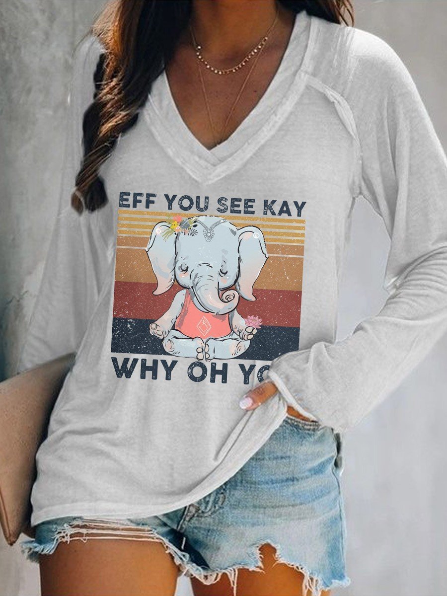 Women’S Eff You See Kay Why Oh You Sweatshirt