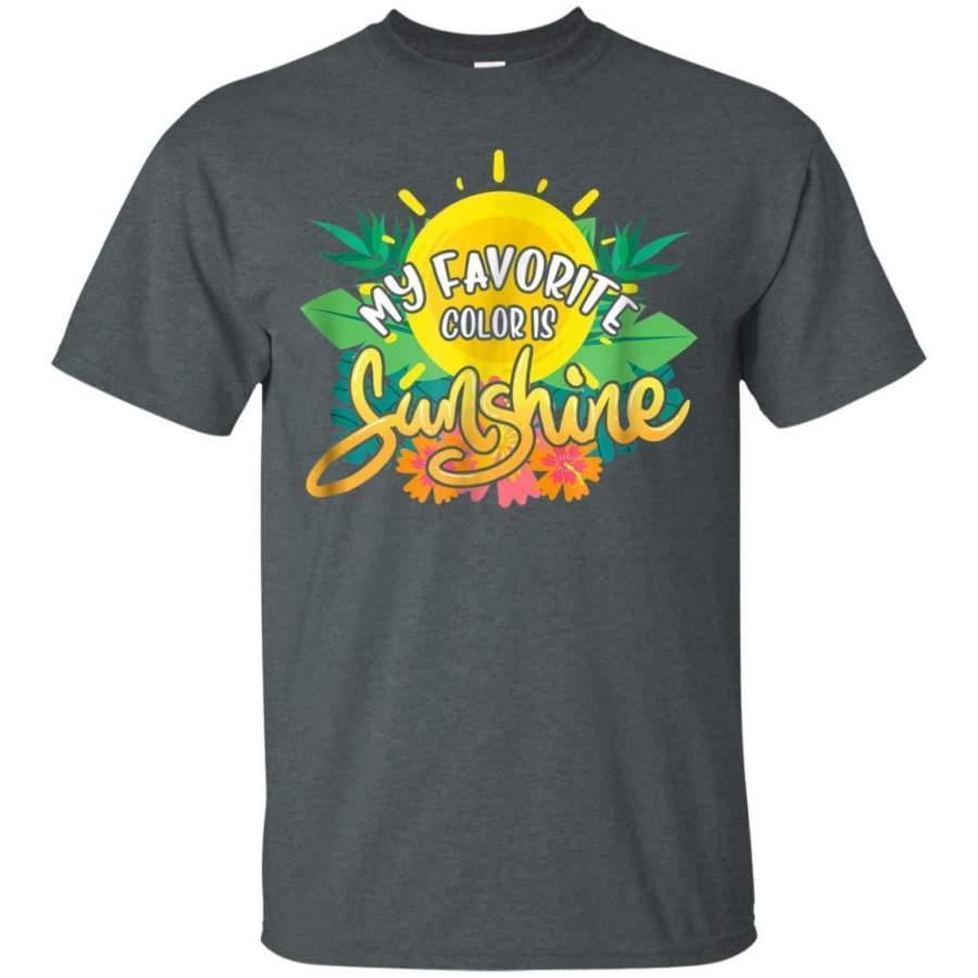 AGR My Favorite Color Is Sunshine Cruise Tshirts Summer Tees Jaq T-shirt