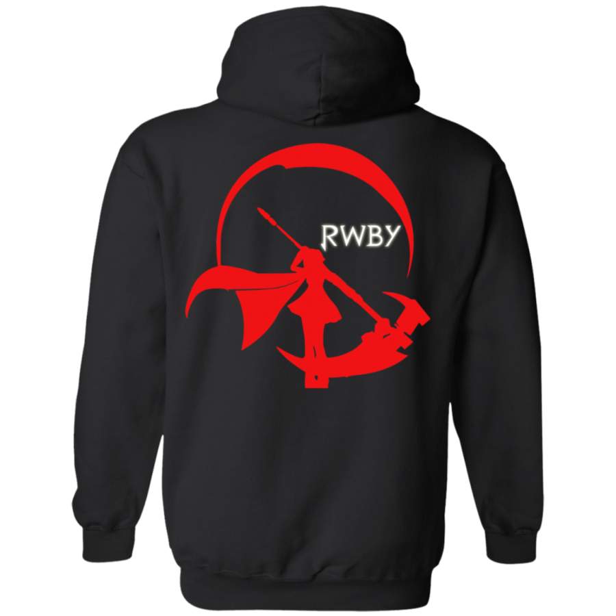 RWBY Ruby Rose Anime Back print Pullover Hoodie