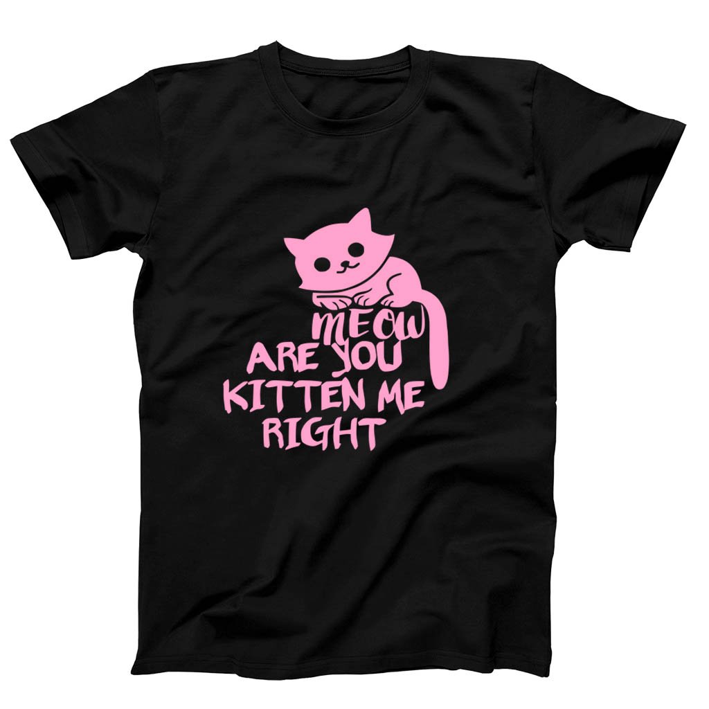 Are You Kitten Me Right Meow Four Men’s T-Shirt Tee