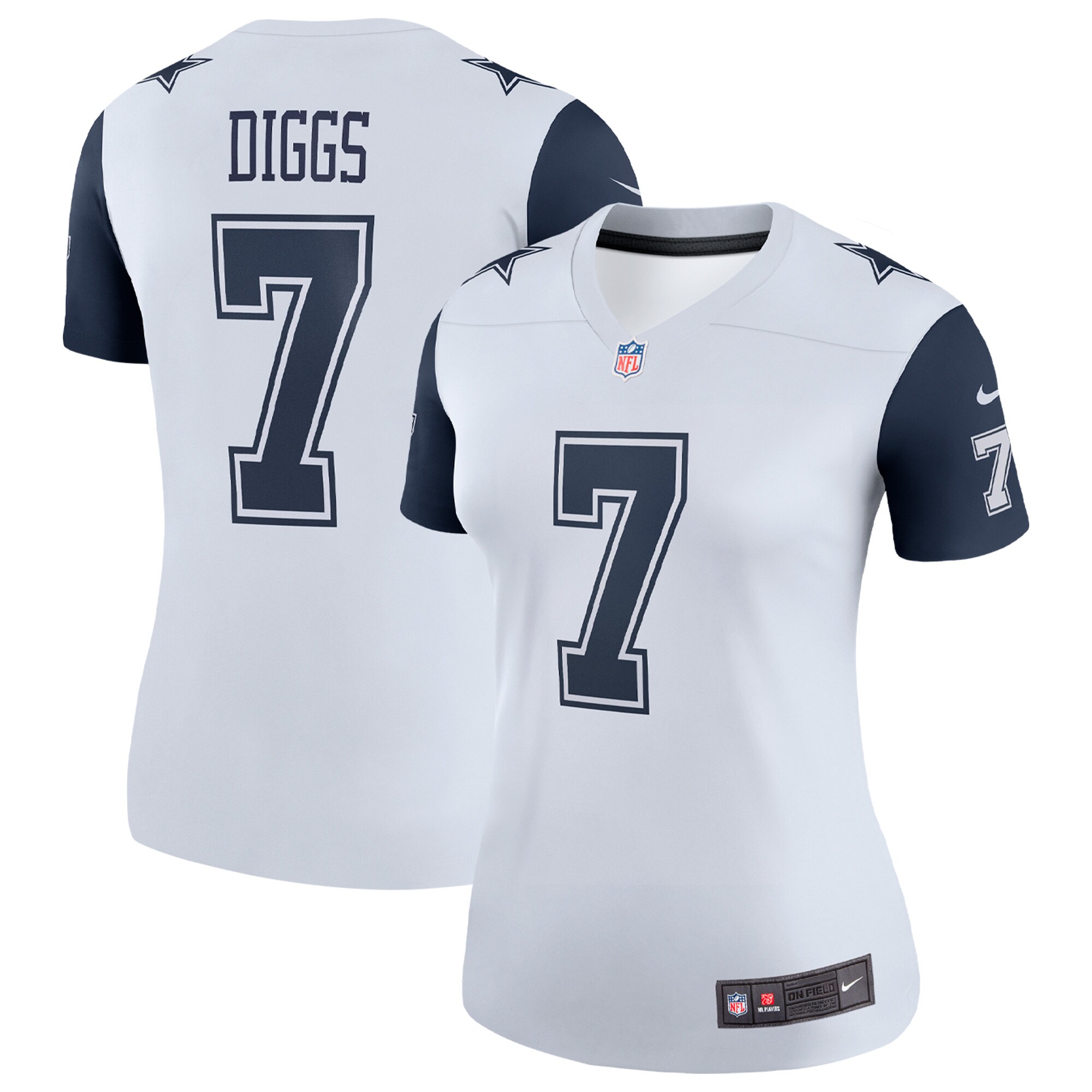 Trevon Diggs Dallas Cowboys Women's Alternate Legend Jersey – White