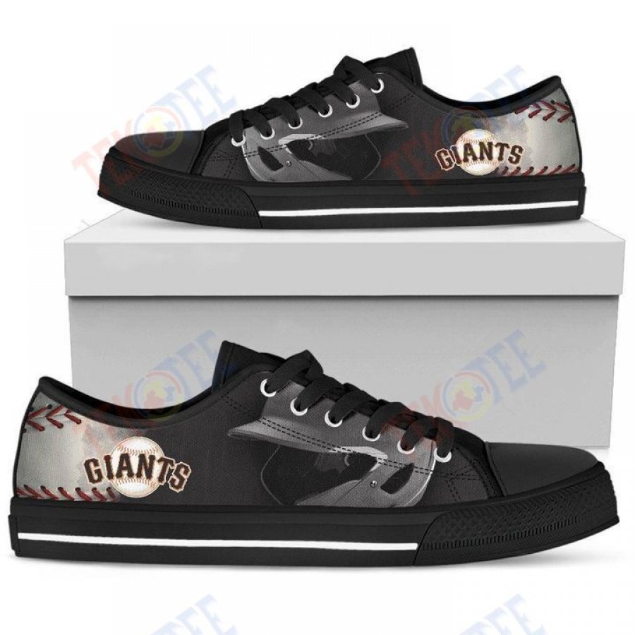 Mens Womens Artistic Scratch Of San Francisco Giants Low Top Shoes Custom Print Footwear Convers Sneakers TMT114