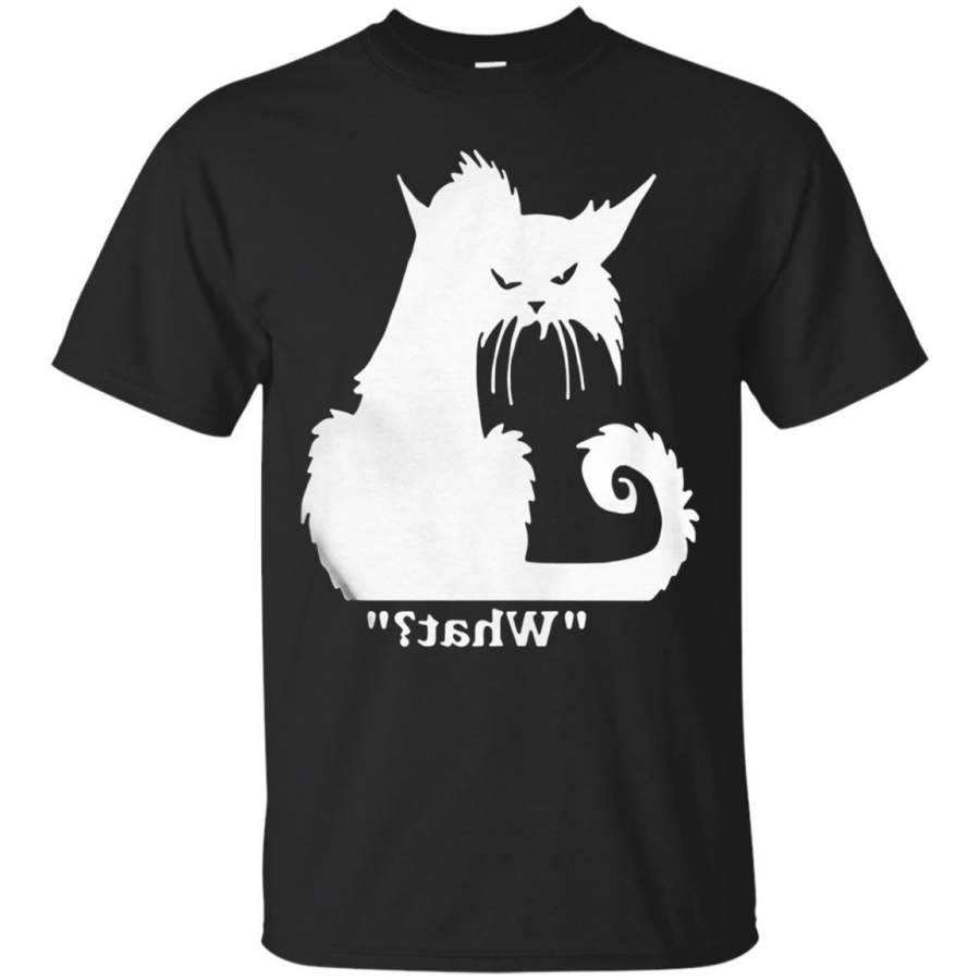 AGR Buy Angry Black Cat What Shirt